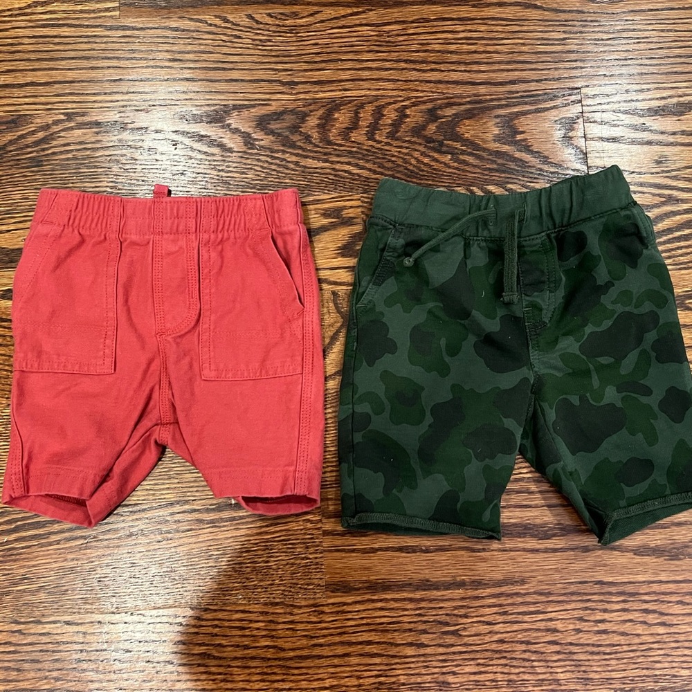 Set of 2 Tea Collection Baby Shorts